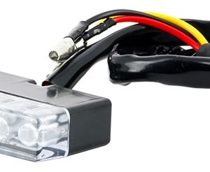 Feux arrière 5 leds cristal - Position + Stop