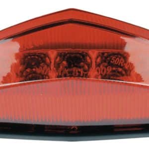 Feu Arrière Led VEILLEUSE + FREIN - Rouge :10 Leds - Homologué CE