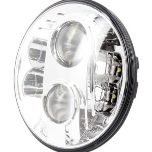 Projecteur Rond 8 LEDs cristal