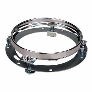 Patte de fixation projecteur rond 8 leds pour Harley