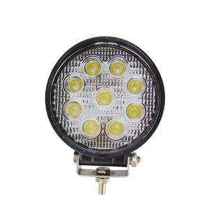 Projecteur rond Ø 114mm 9 LED - 27 Watts