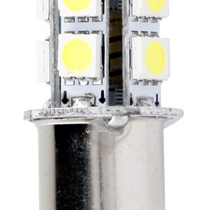 Ampoules de Projecteur 13 LEDs 12V 3.3W Blanc - BA15S - Blister de 2 Ampoules