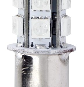 Ampoules de Projecteur 13 LEDs 12V 3.3W Orange - BA15S - Blister de 2 Ampoules