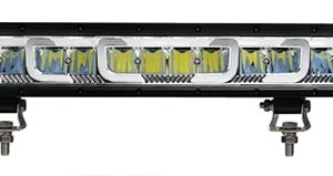 Projecteur Rectangulaire LED 128W 10500 Lum avec feux diurne