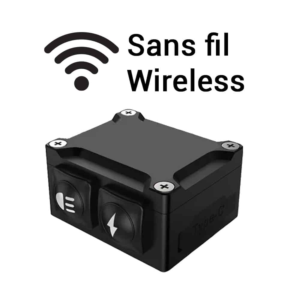 Feux Additionnels 2x25w Feux de jour / Longue portées à commande sans fil – Image 3