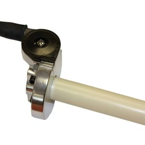 Poignée de gaz type Hallman Aluminium Ø22mm