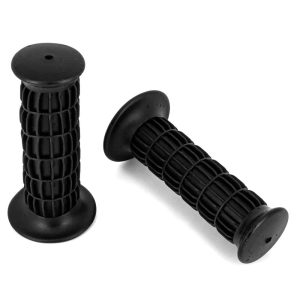 Poignées Moto Noires Vintage Grips type Honda 70's 1970-1979