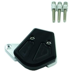 Kit Protection de Carters CNC Anodisés Noir GSF 1250 Bandit Droit 2010-2016