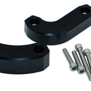 Kit Protection de Carters CNC Anodisés Noir S1000RR / S1000R Gauche et Droit 2009-2020