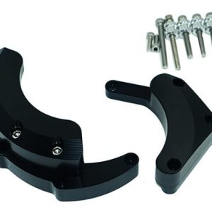 Kit Protection de Carters CNC Anodisés Noir MT-09 Gauche et Droit 2013-2023