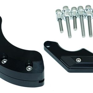 Kit Protection de Carters CNC Anodisés Noir XJ6 Gauche et Droit 2009-2017