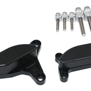 Kit Protection de Carters CNC Anodisés Noir FZ1 Gauche et Droit 2006-2015