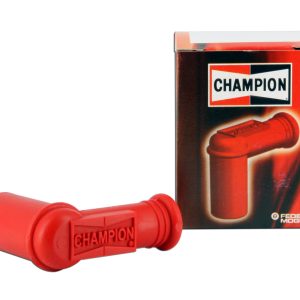 Capuchon Antiparasite Champion Ø14mm Bougie Sans Douille Antiparasite Coudé 90° Silicone