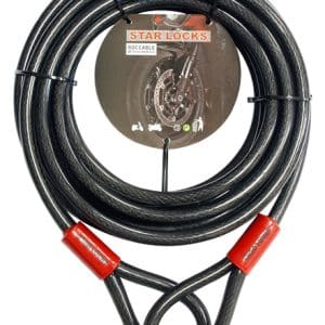 Antivol Câble Ø15mm x 9 mètres