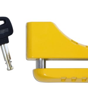 Antivol Bloque Disque Moto Ø10mm Jaune