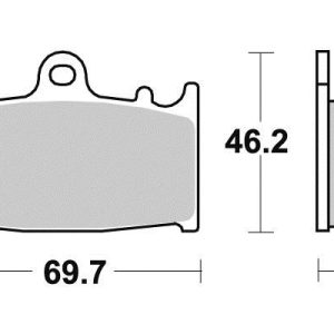 Plaquette metal fritte R90 1989-2023