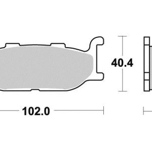 Plaquette metal fritte R90 1992-2020