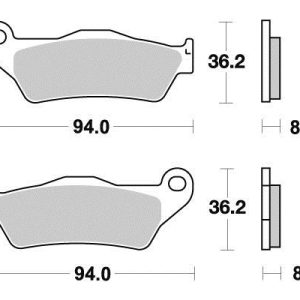 Plaquette metal fritte R90 1992-2025