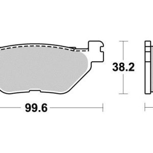Plaquette metal fritte R90 2001-2025