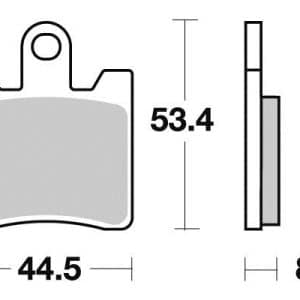 Plaquette metal fritte R90 1998-2019