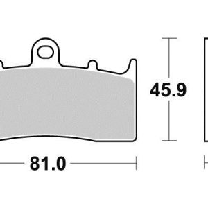 Plaquette metal fritte R90 2001-2020