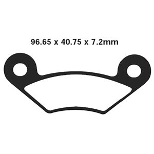 Plaquette metal fritte R90 2004-2018