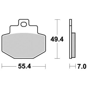 Plaquette metal fritte R90 2000-2025