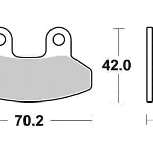 Plaquette metal fritte R90 2001-2019