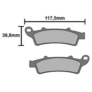 Plaquette metal fritte R90 1999-2022