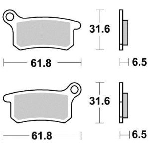 Plaquette metal fritte R90 2002-2023