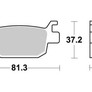 Plaquette metal fritte R90 2005-2025