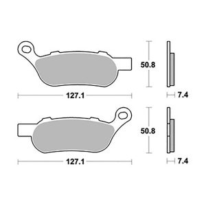 Plaquette metal fritte R90 2007-2020