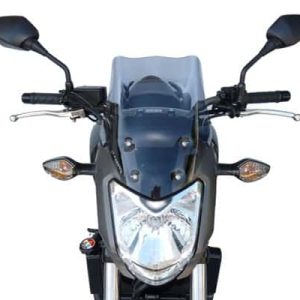 Saut de vent pour Honda NC700 S fumé foncé 2012-2013
