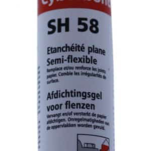 Seringue Gel Etanchéité SH58 CBF 25gr Spécial Plan de Joint