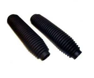 Soufflets de Fourche en PVC Noir