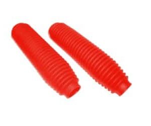 Soufflets de Fourche en PVC Rouge