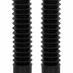 Soufflets de Fourche en PVC Noir
