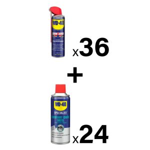 Opération Spray : 3 Cartons Multi fonctions 500 ml + 2 Cartons Lub Chaine Gr 2023