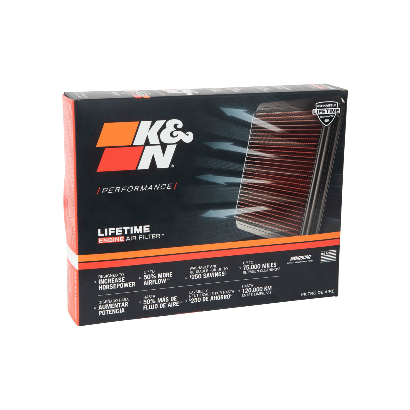 Filtre à air K&N - SUZUKI GSF600/GSF1200 BANDIT/S 00-05 2000-2005 – Image 3