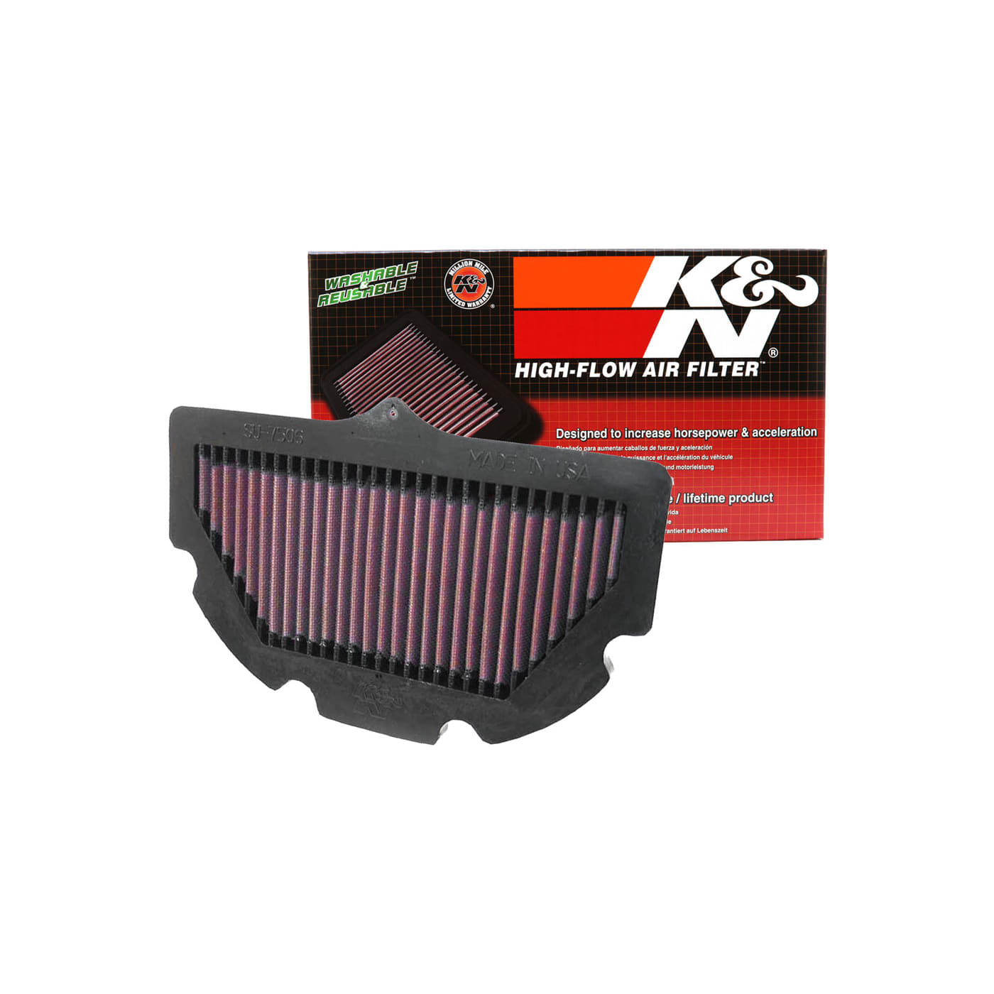 Filtre à air K&N - SUZUKI GSXR600/750 2006-2010 – Image 2