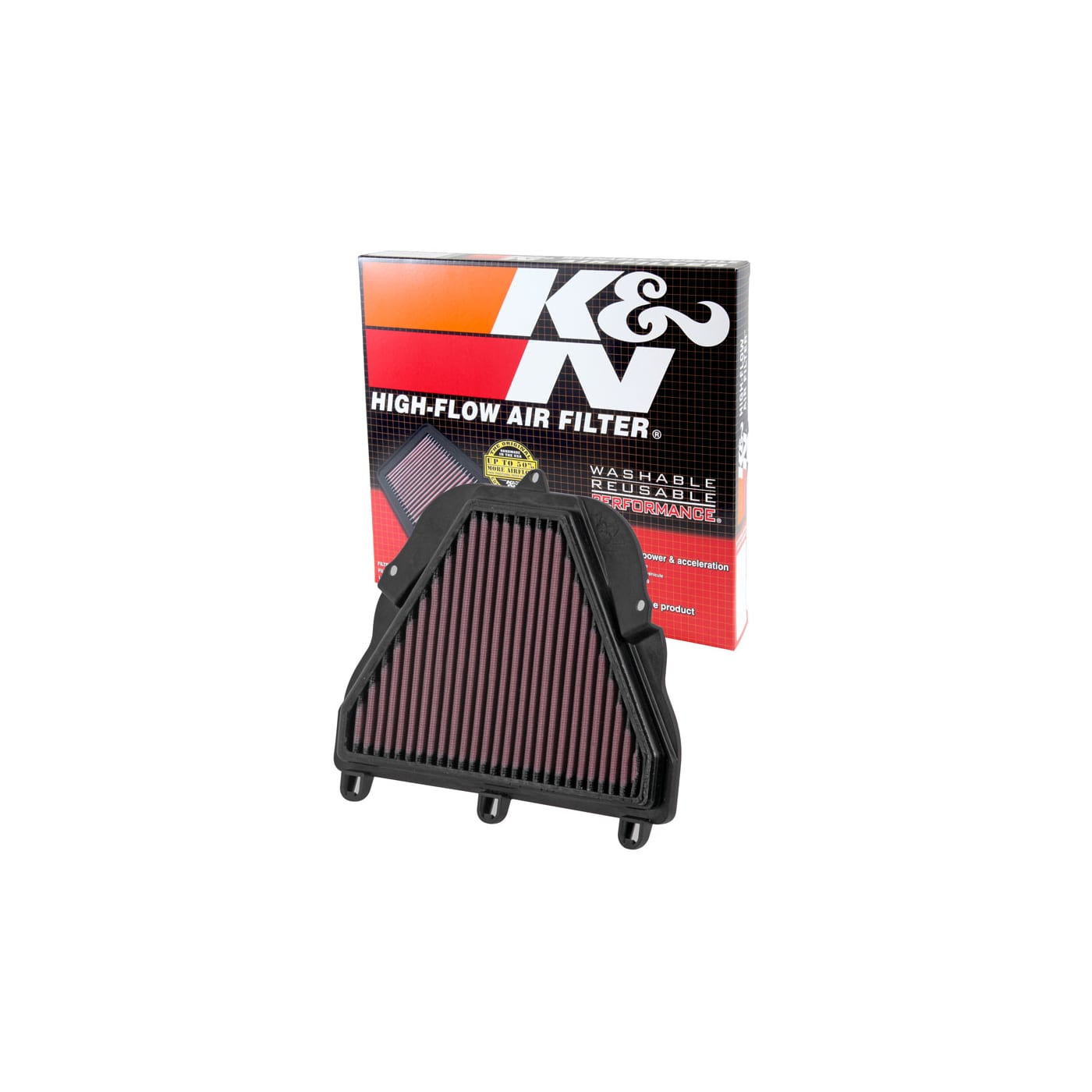 Filtre à air K&N - TRIUMPH DAYTONA 675 06-09 2006-2016 – Image 2