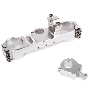 Té de Fouche Supérieur KTM Offset 18mm + Pontet 35mm pour Guidons Ø28,6mm 2000-2004
