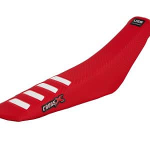 HOUSSE DE SELLE HONDA CRF 250-450 - UGS COLOR WAVE RED-WHITE 2017-2021