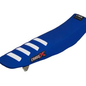 HOUSSE DE SELLE YAMAHA YZF 250-450 - WRF 250-450 - UGS COLOR WAVE BLUE-WHITE 2018-2023