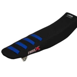 HOUSSE DE SELLE YAMAHA YZ 65 - UGS COLOR WAVE BLACK-BLUE 2018-2026