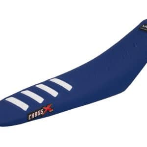 HOUSSE DE SELLE HUSQVARNA TC 65 - UGS COLOR WAVE BLUE-WHITE 2017-2023