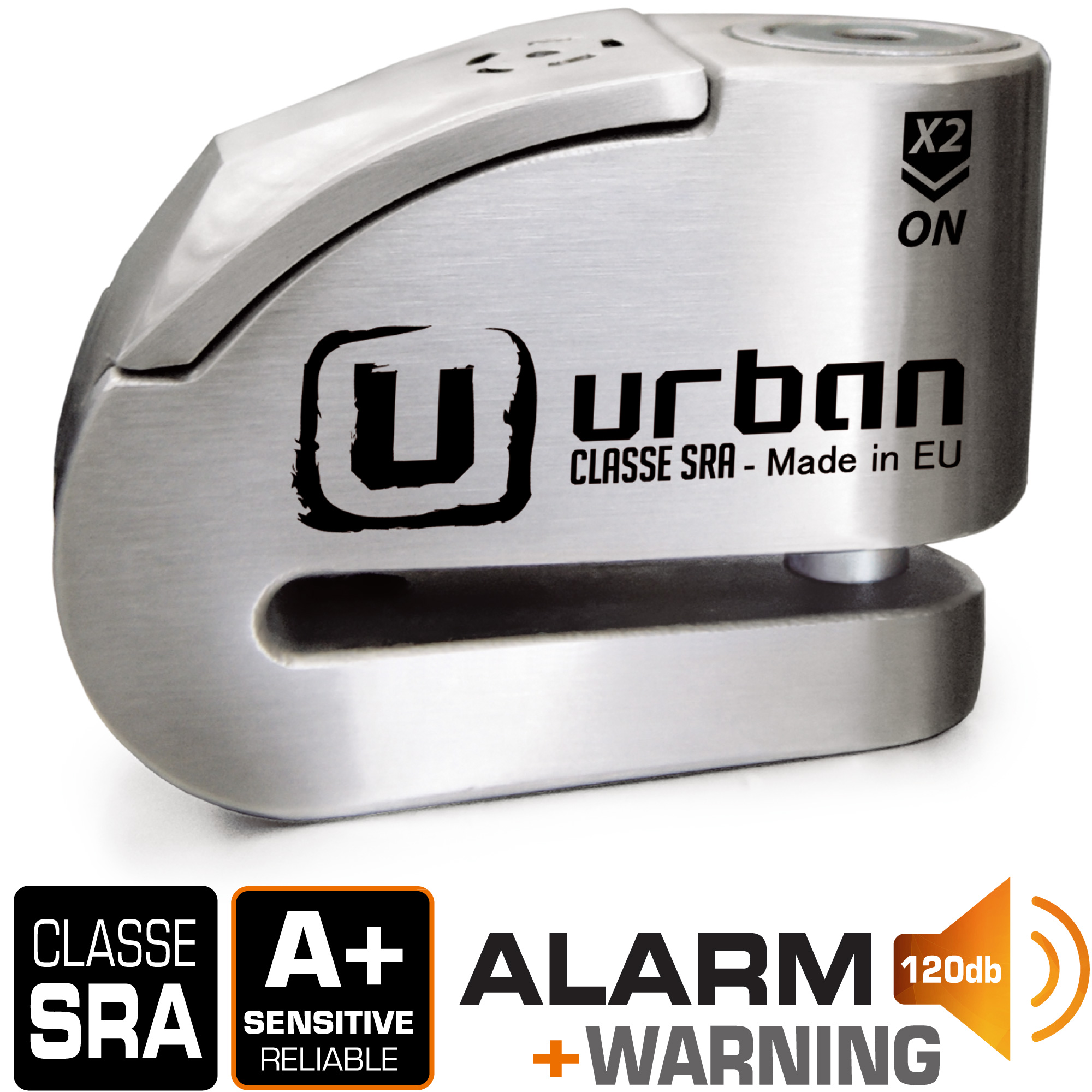 Antivol SRA - Bloque Disque Acier INOX ø14 mm - Hi-Tech Alarme – Image 3