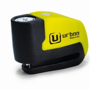 Bloque Disque ø6 mm avec ALARME et AVERTISSEUR Jaune et noir
