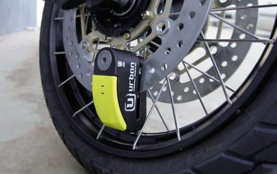 Antivol SRA - Bloque Disque Noir et jaune ø14 mm - Hi-Tech Alarme – Image 2