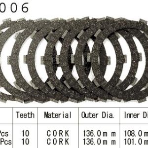 Kit Disques d'Embrayage Garnis Cbr900 Rr / 1985-2019